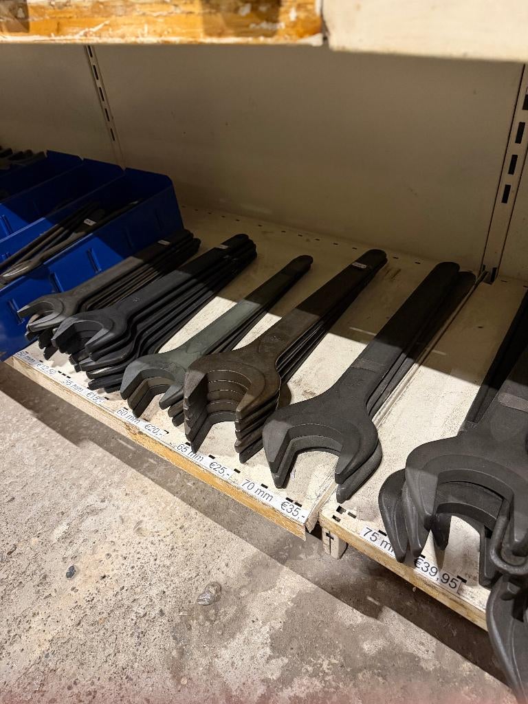 Machine steeksleutel, Doe-het-zelf en Verbouw, Gereedschap | Handgereedschap, Ophalen of Verzenden, Nieuw