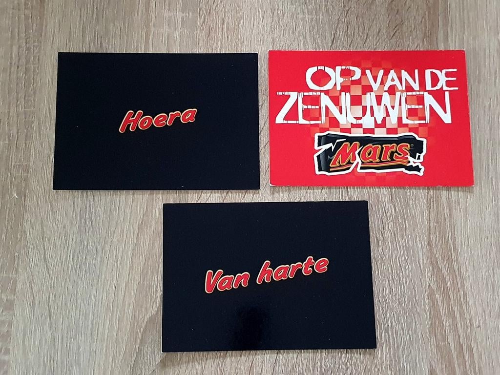 MARS 3 Boomerang ansichtkaarten, Ophalen of Verzenden, 1980 tot heden, Ongelopen, Overige thema's
