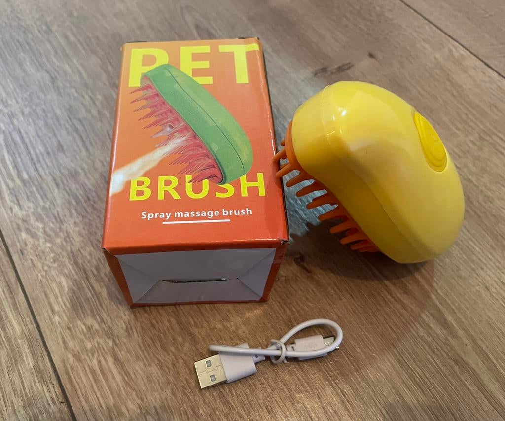 Nieuwe pet brush met stoom, Ophalen of Verzenden, Zo goed als nieuw