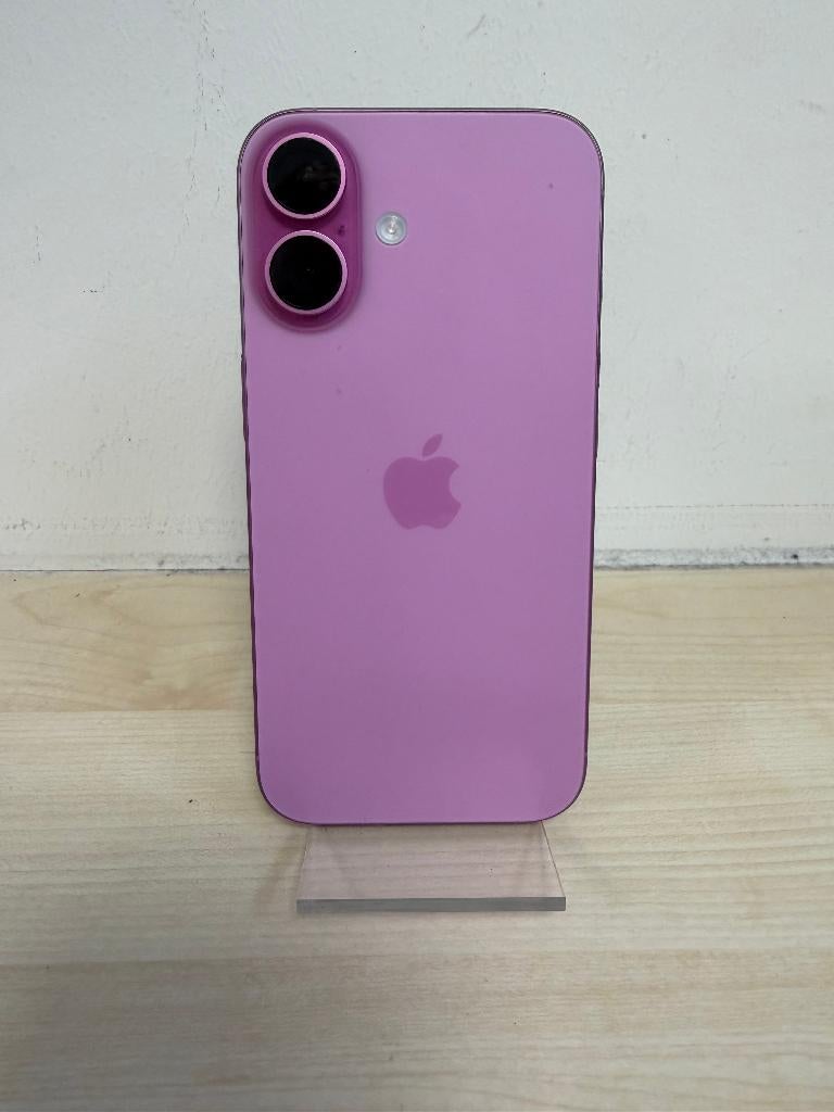 Apple iPhone 16 128GB roze 128GB - second life - 100%, Telecommunicatie, Mobiele telefoons | Apple iPhone, Zo goed als nieuw, 128 GB
