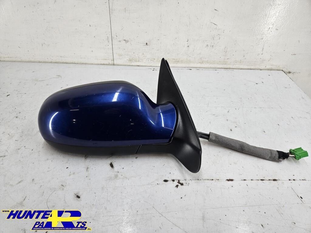 Buitenspiegel R blauw 458-46 Volvo V70/S60 ('00-'03), Gebruikt, Ophalen of Verzenden, Volvo, Volvo