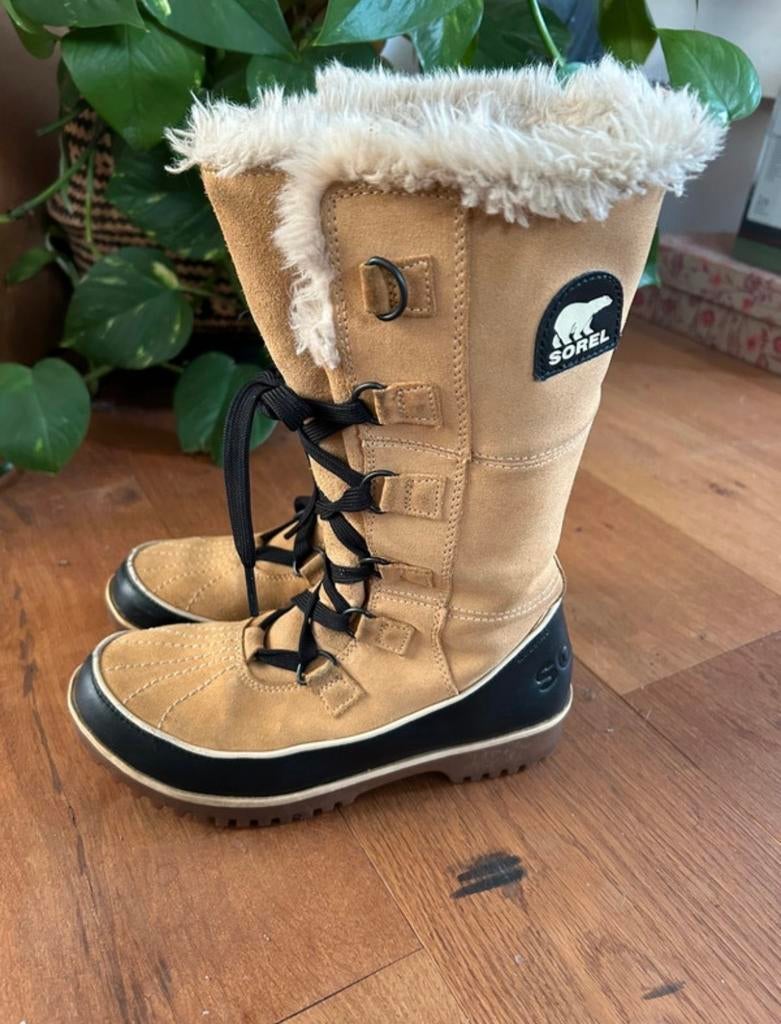 Sorel Snowboots Maat 38 - Goede Staat!, Beige, Snowboots, Ophalen of Verzenden, Gedragen