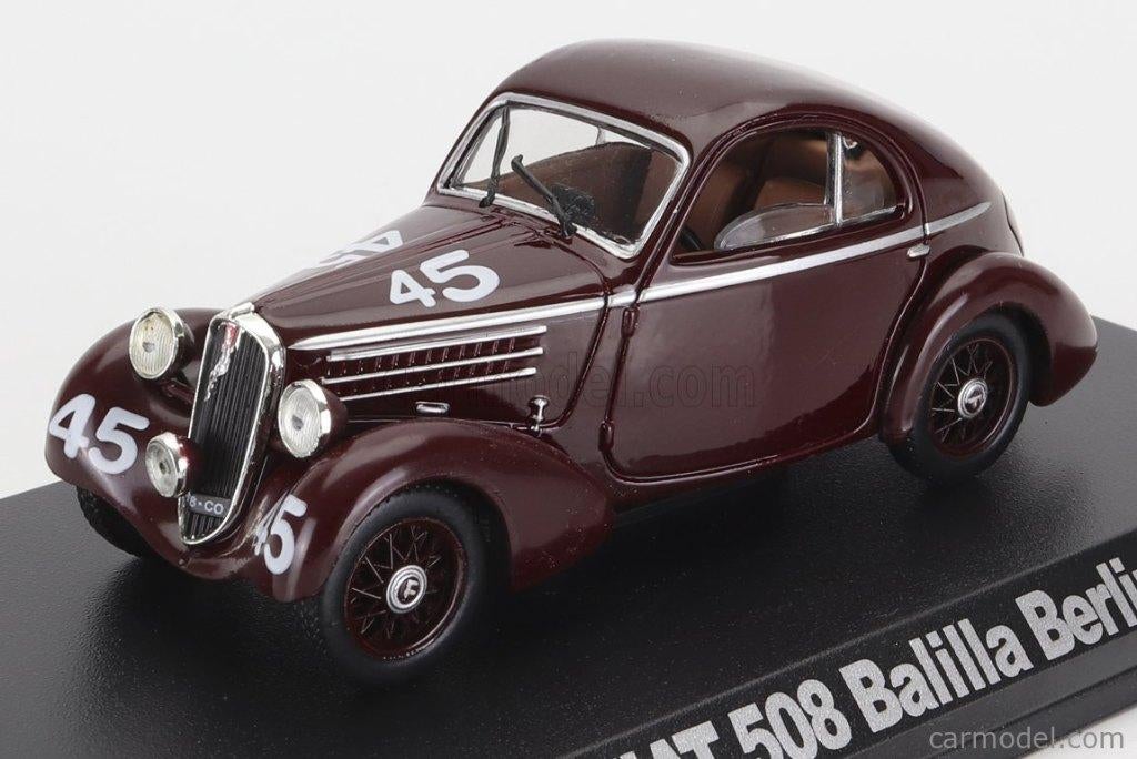 19681: Fiat 508 Balilla Berlinetta #45 - Mille Miglia 1936, Auto, Nieuw, Ophalen of Verzenden, Bachsatztstr. 54 D 72131 Ofterdingen, Germany