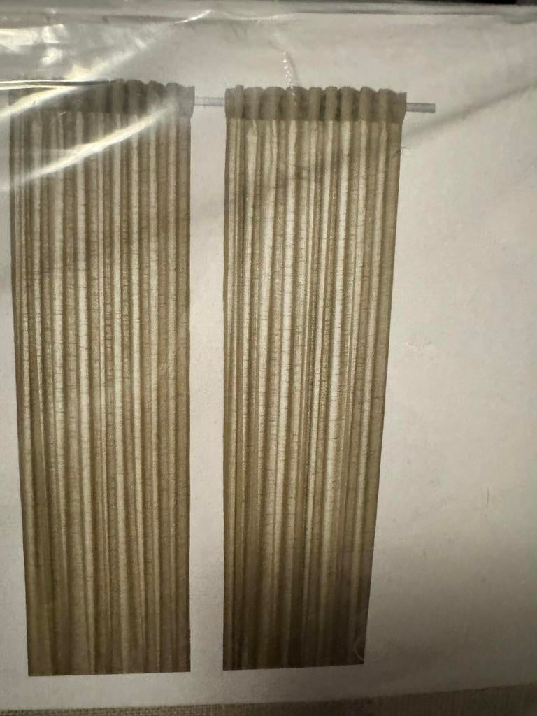 Nieuwe gordijnen silverlönn IKEA, 200 cm of meer, Beige, Nieuw, Ophalen of Verzenden