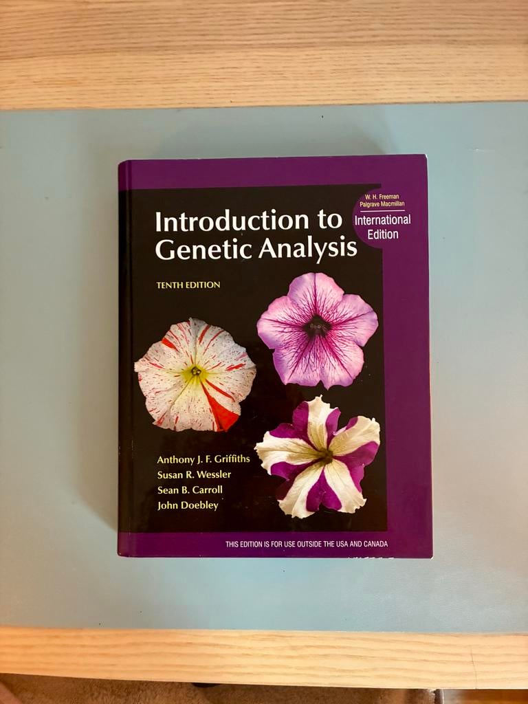 Introduction to Genetic Analysis - Griffiths, Boeken, Ophalen of Verzenden, Beta, Zo goed als nieuw, WO