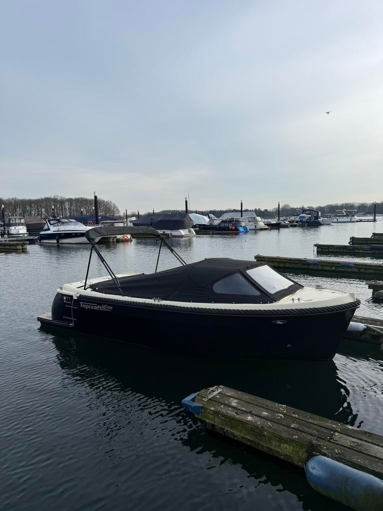 Topcraft 605 Tender - met nieuwe geremde pega bun trailer!, Watersport en Boten, Motorboten en Motorjachten, Ophalen of Verzenden