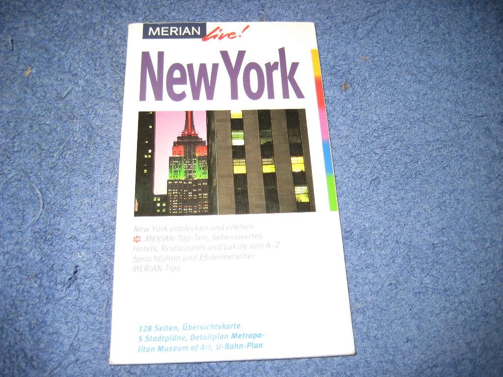 Merian Live: New York, Boeken, Reisgidsen, Overige merken, Ophalen of Verzenden, Zo goed als nieuw, Reisgids of -boek