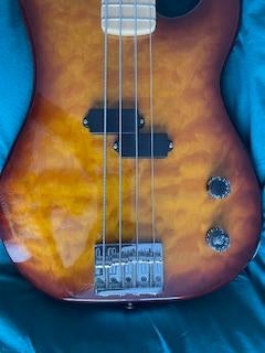 precision bass guitar, Muziek en Instrumenten, Snaarinstrumenten | Gitaren | Bas, Ophalen, Gebruikt, Elektrisch