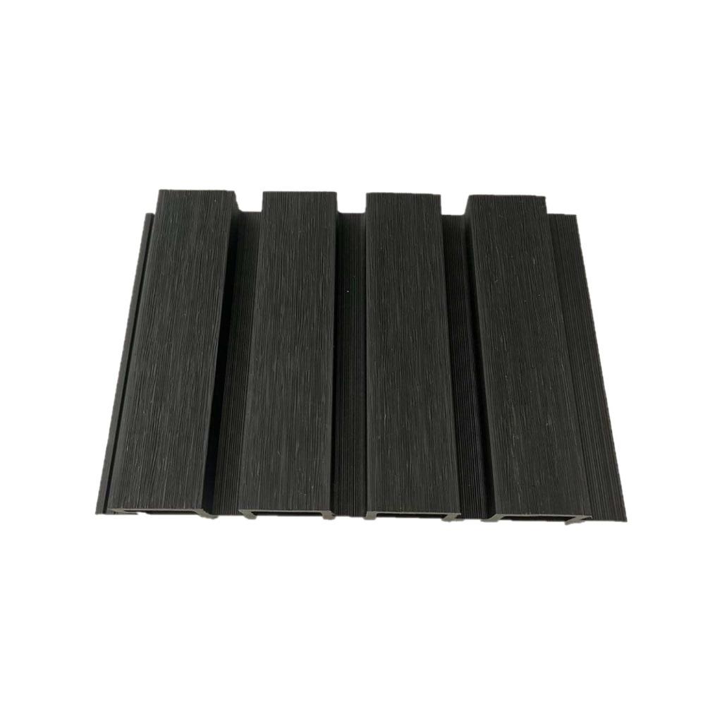 gevelbekleding composiet - lattenwand buiten - zwart, Doe-het-zelf en Verbouw, Platen en Panelen, Ophalen of Verzenden, Nieuw