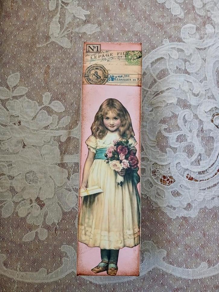 Brocante doos..., Ophalen of Verzenden