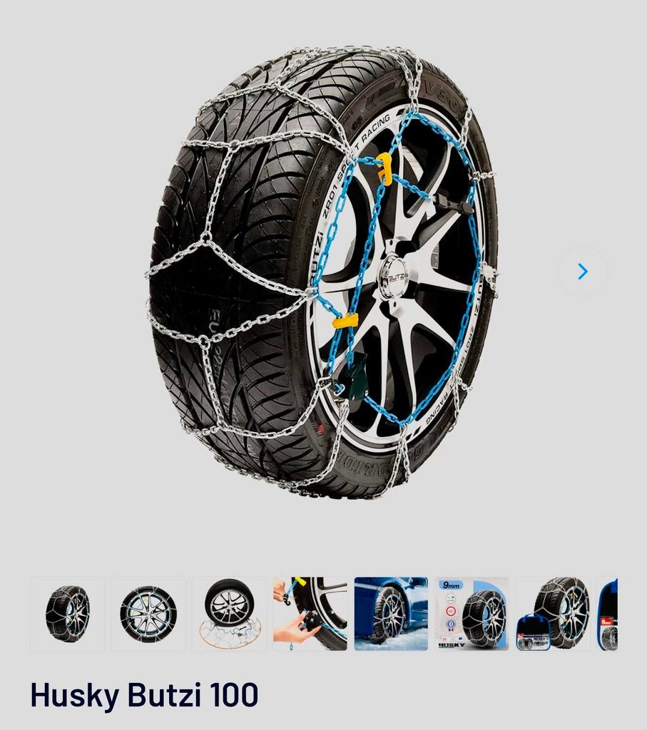Husky Butzi 100 Sneeuwkettingen - 9mm, Ophalen of Verzenden, Nieuw
