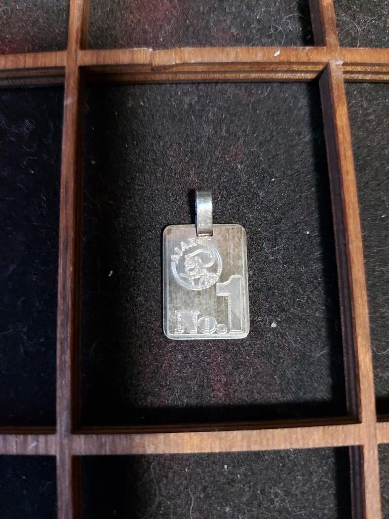 Ajax RVS Hanger No 1, Overige materialen, Nieuw, Ophalen of Verzenden, Kruis of Symbool