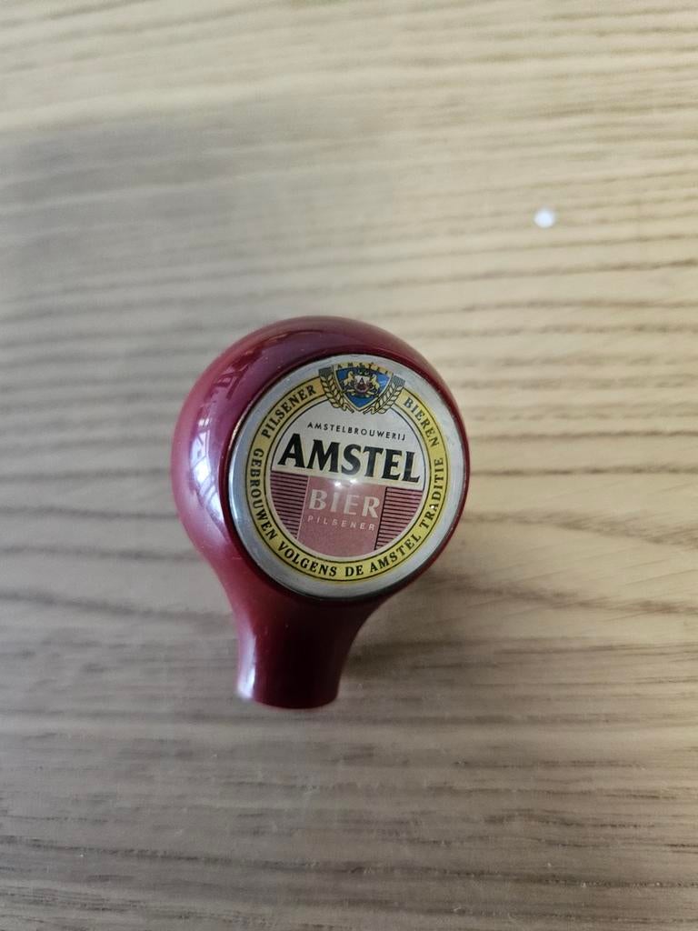 Amstel Bier Tapknop, Ophalen of Verzenden, Gebruikt, Overige typen, Amstel