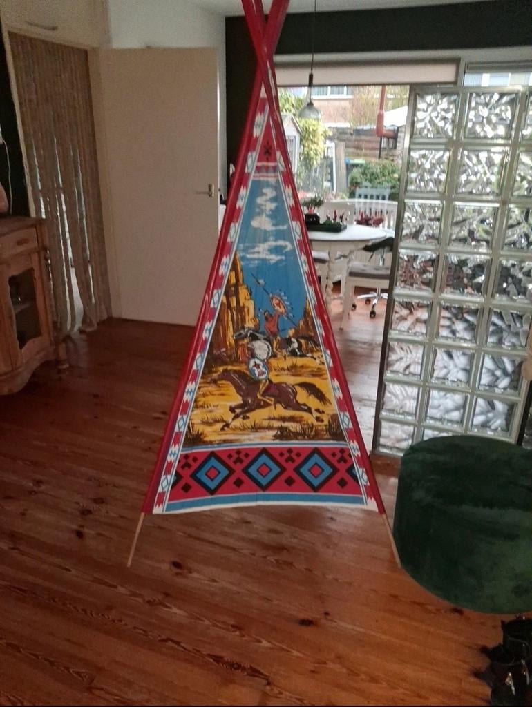 Vintage speel wigwam, Ophalen of Verzenden, Gebruikt