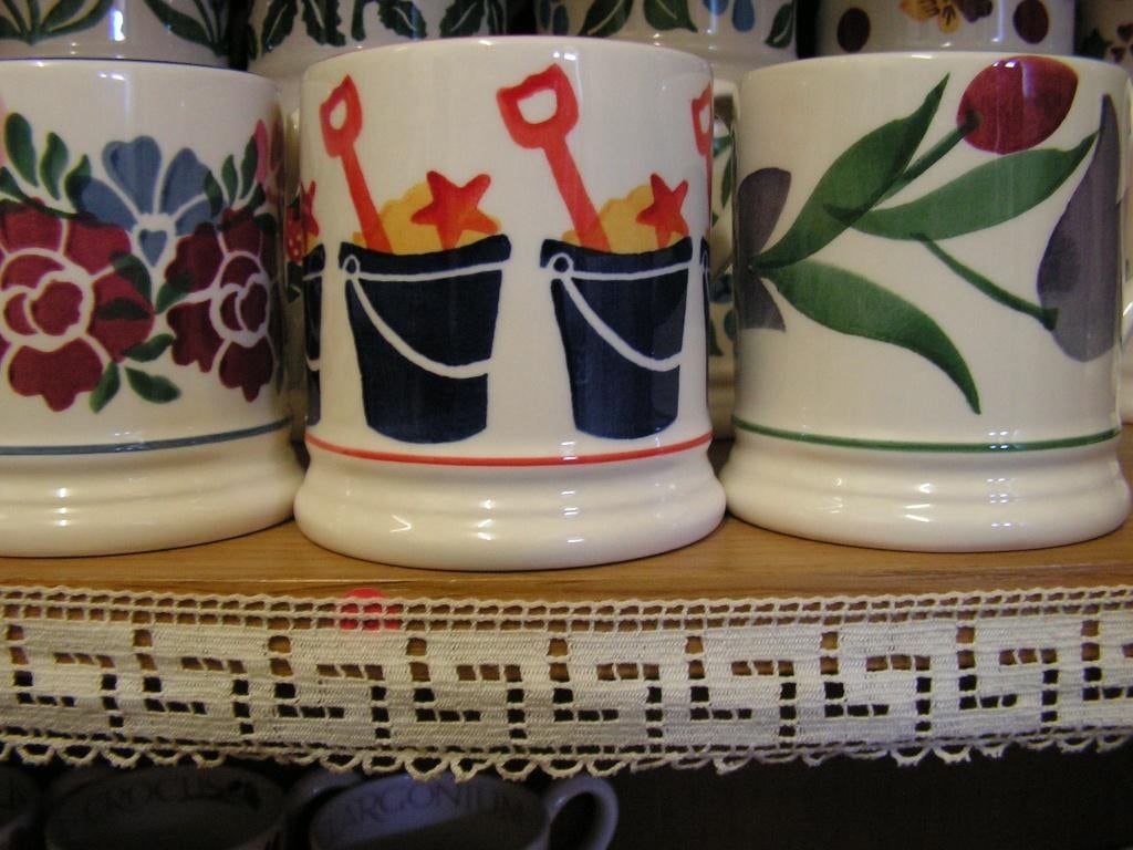 Emma Bridgewater half pint mugs diversen, Nieuw, Ophalen of Verzenden, Overige stijlen, Kop(pen) en/of Schotel(s)