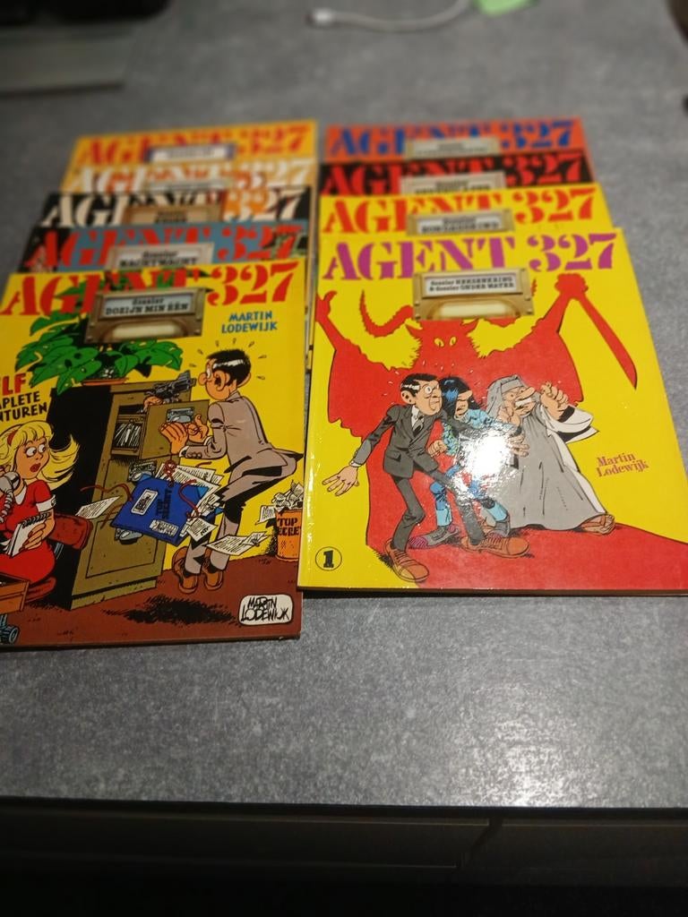 Agent 327 Stripboeken - Diverse Uitgaven, Meerdere stripboeken, Ophalen of Verzenden, Gelezen