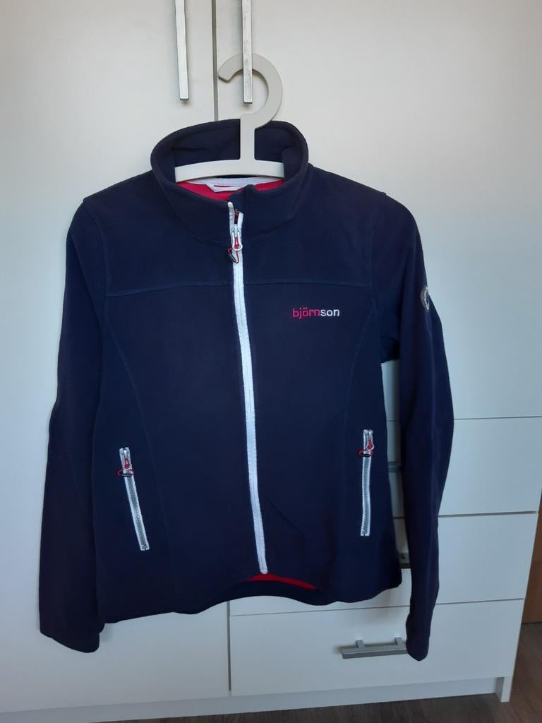 Fleece vest/jas, Kleding | Dames, Truien en Vesten, Ophalen of Verzenden, Zo goed als nieuw, Maat 36 (S), Blauw