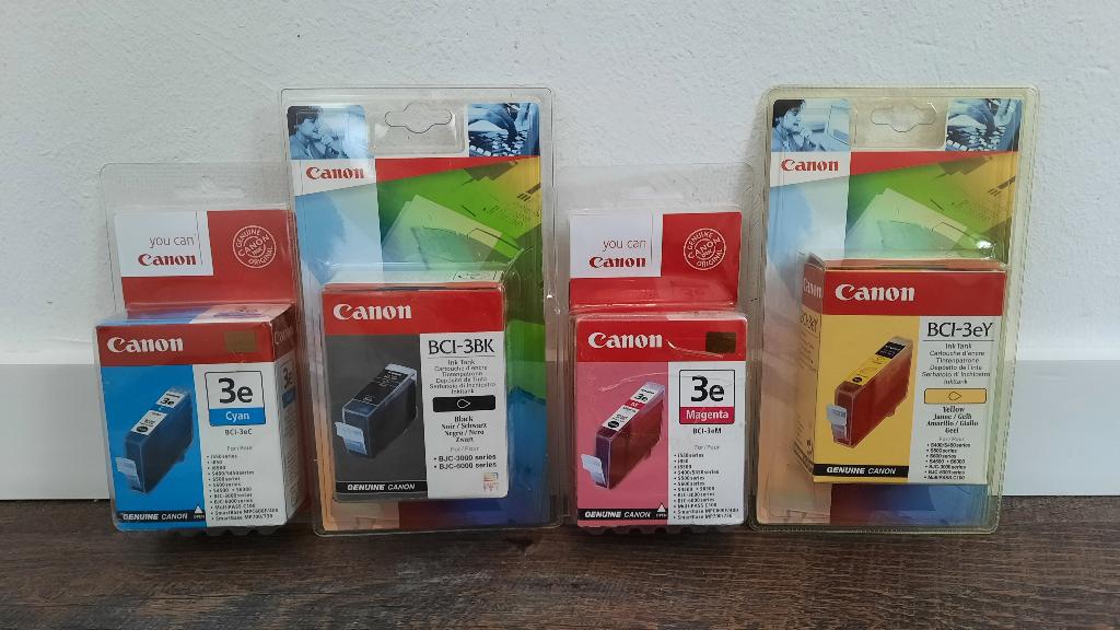 Inktpatronen voor Canon Printer, BJC, S400, S500, S600, Ophalen, Nieuw, Cartridge