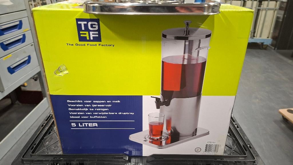 TGFF Tapkan Sapkan drankendispenser dranken dispenser., ., Nieuw, Ophalen of Verzenden, .