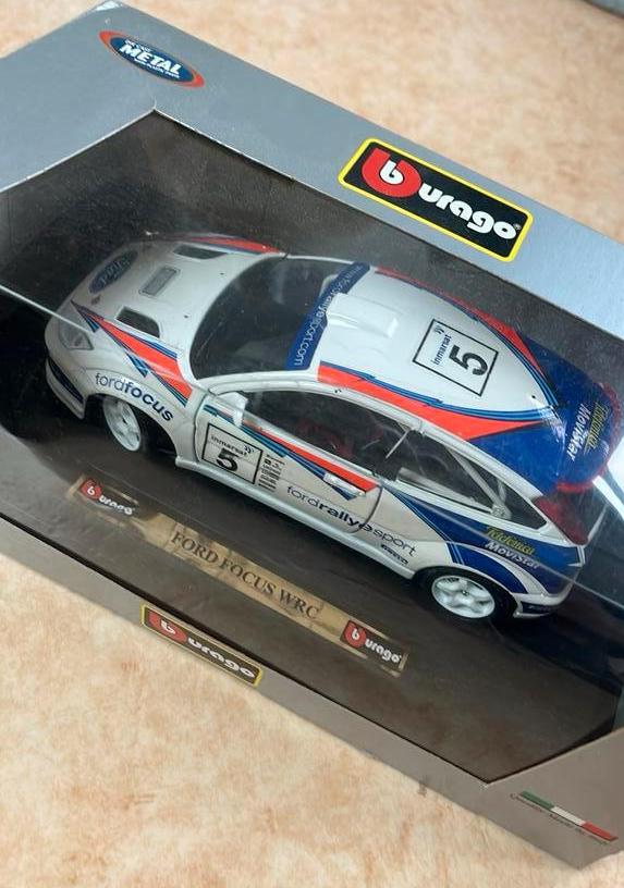 Bburago 1:24 Ford Focus VRC, Ophalen of Verzenden, Nieuw, Bburago