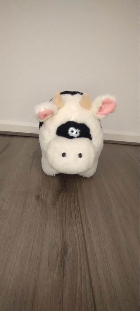 Schattige Pluche Koe - Zo Goed Als Nieuw!, Ophalen of Verzenden, Zo goed als nieuw, Koe
