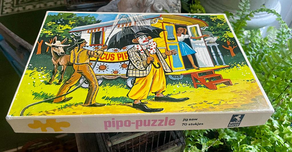 Pipo de clown puzzel in goede staat. Heldere kleuren, Ophalen of Verzenden