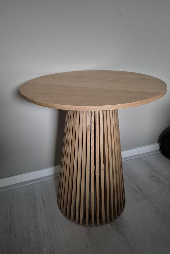Nieuwe bijzettafel (Kwantum - Latera), Huis en Inrichting, Japandi, Minder dan 55 cm, Rond, Nieuw