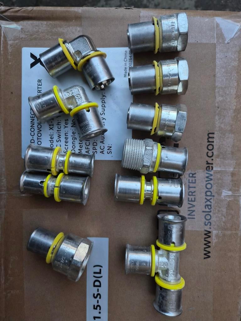 Uponor Wovin U20 Koppelingen - Diverse Maten, Gebruikt, Minder dan 80 cm, Overige typen, Minder dan 200 cm