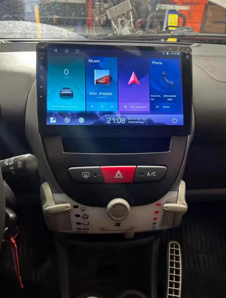 CarPlay + installatie Peugeot 107 Citroën c1 Toyota Aygo, Ophalen of Verzenden, Nieuw