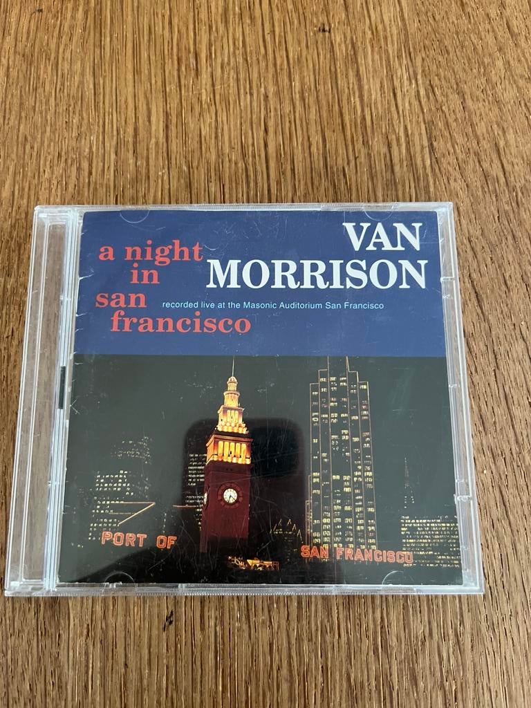 Van Morrison, a night in San Francisco, Ophalen of Verzenden, Zo goed als nieuw, Poprock