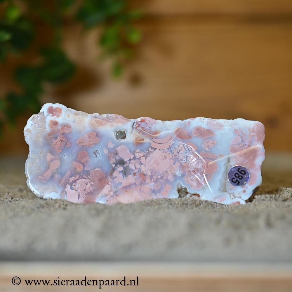 Cotton Candy Agaat (Roze Agaat), Ophalen of Verzenden, Mineraal
