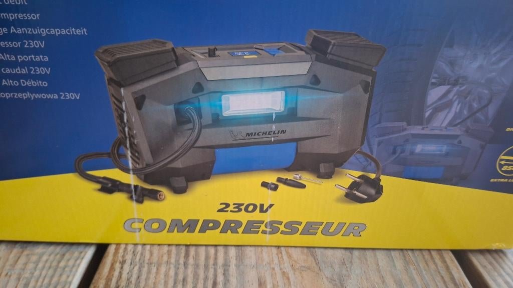Michelin 230v draagbare Compressor NIEUW!, ., Nieuw, Ophalen of Verzenden, .
