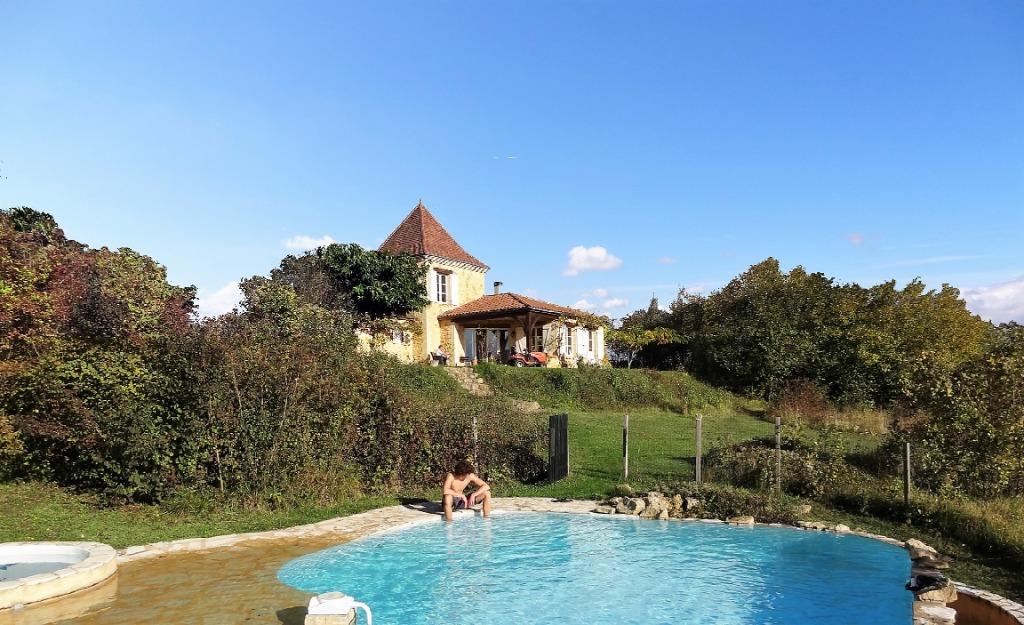 Vakantievilla met privé zwembad nog bsb 4 tot 11 juli, Vakantie, Vakantiehuizen | Frankrijk, In bergen of heuvels, Landelijk, Dordogne