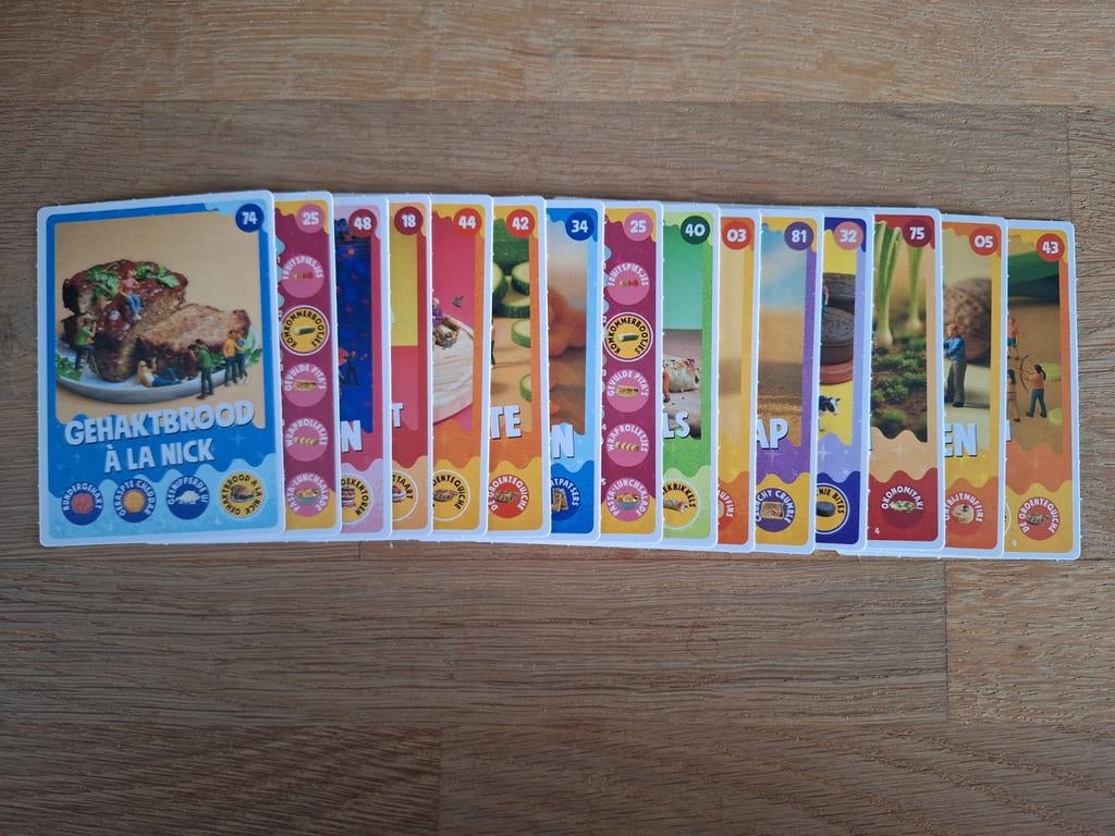 Jumbo Samen Lekker Cheffen Spaaractie Kaarten, Jumbo, Ophalen of Verzenden