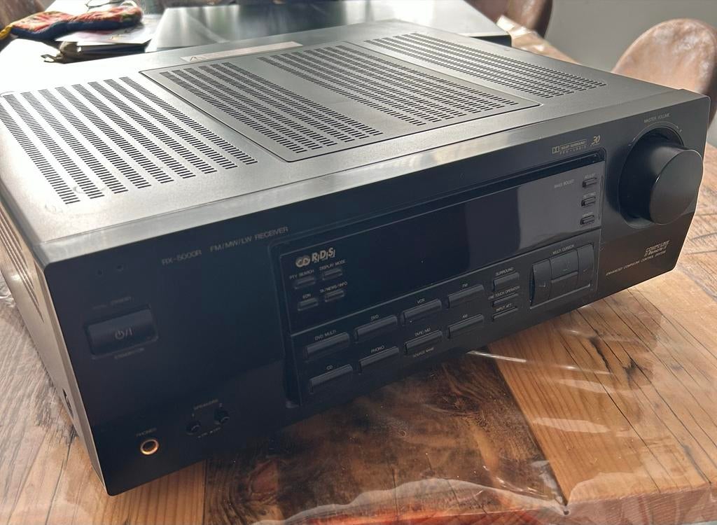 JVC Receiver met CD Speler en Speakers, Audio, Tv en Foto, Versterkers en Receivers, Ophalen, Gebruikt, JVC, 60 tot 120 watt