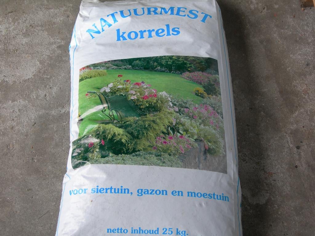 natuurmest, Ophalen, Tuinaarde