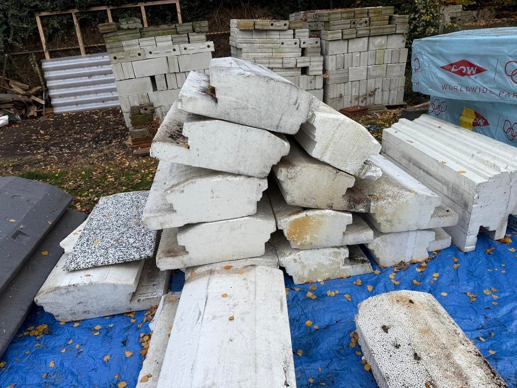 Partij Isolatieplaten - Diverse Materialen, Ophalen, 4 tot 8 cm, Gebruikt, 15 m² of meer