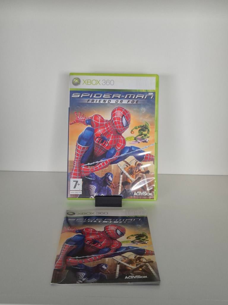 Spider-Man Friend or Foe - Xbox 360, Spelcomputers en Games, Avontuur en Actie, Gebruikt, 2 spelers, Eén computer