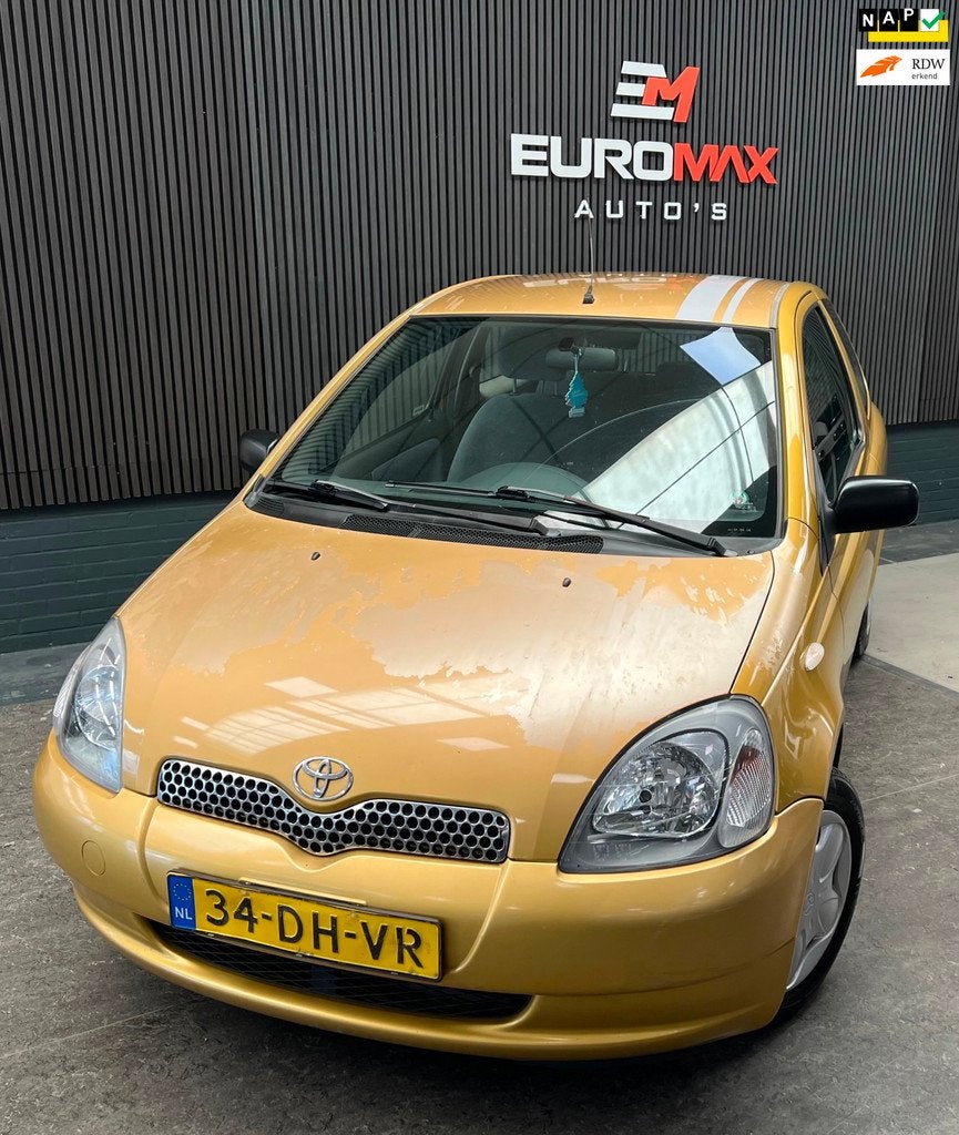 Toyota Yaris 1.0-16V VVT-i Sol - Inruil auto, Stof, Gebruikt, Zwart, 4 cilinders
