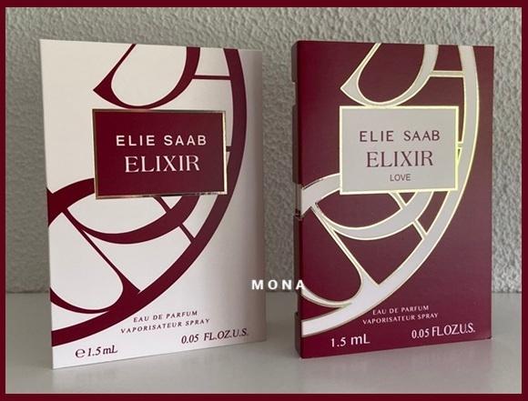 Eliesaab Elixir set 2 parfum samples proefjes testers, Verzenden, Nieuw