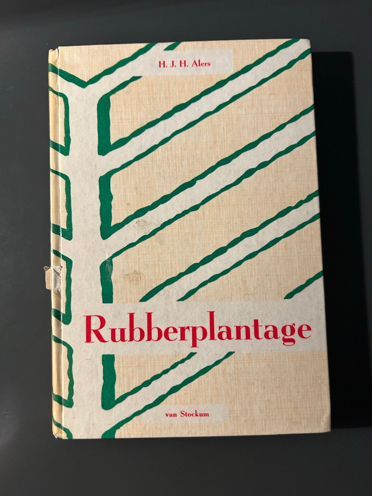 Rubberplantage - H.J.H. Alers - Indische roman, Ophalen of Verzenden, Gelezen, Nederland