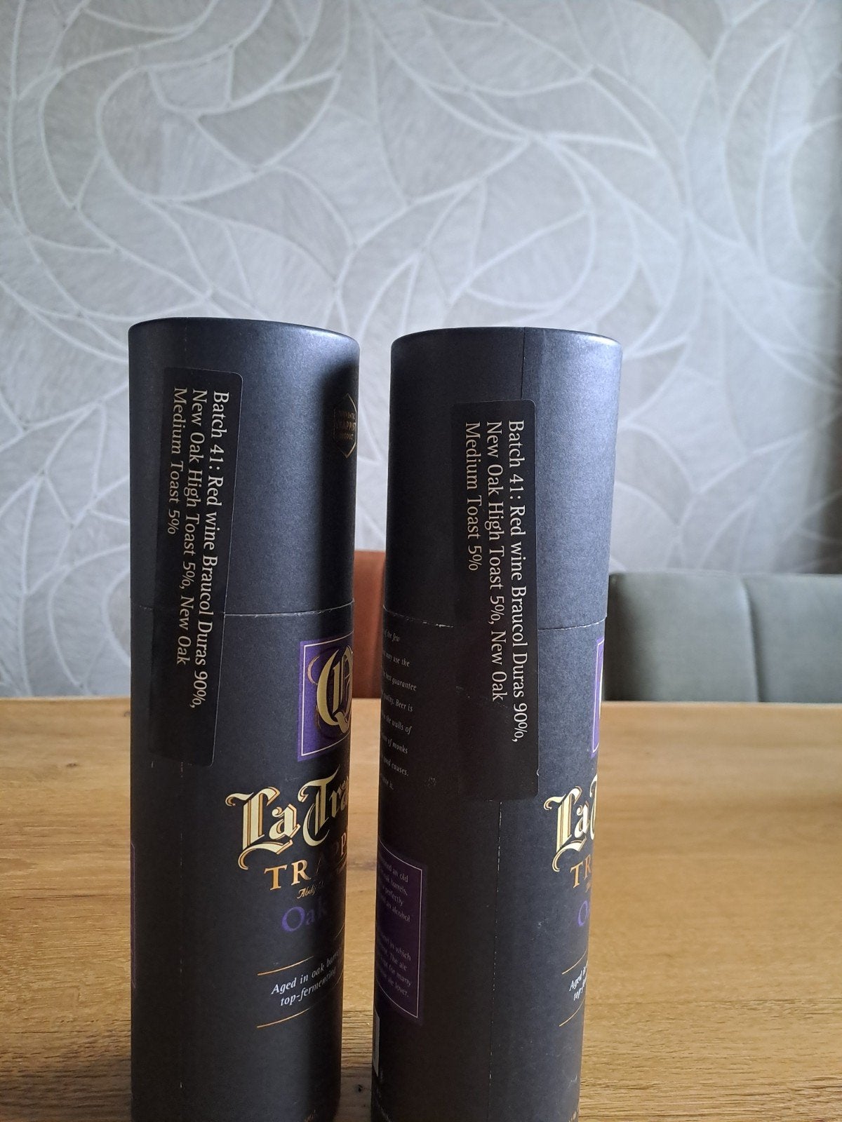 2x La Trappe Trappist Oak Aged batch 41 (rode wijn vaten), Ophalen, Nieuw, Flesje(s), La Trappe