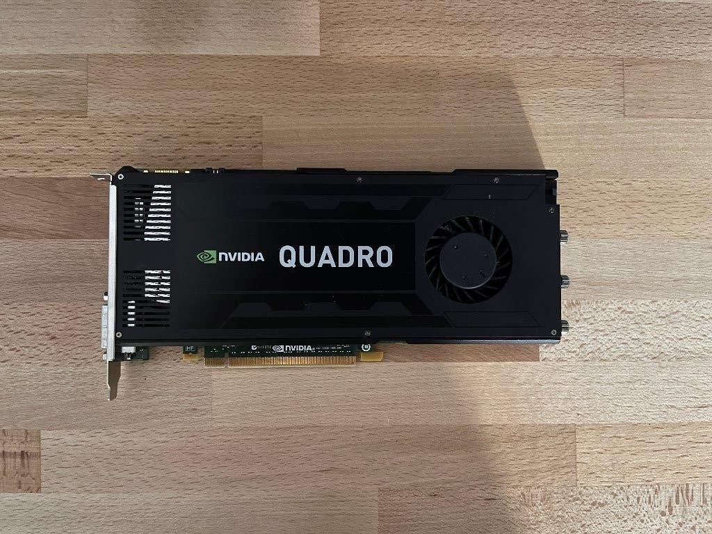NVIDIA Quadro K4000 videokaart, PCI-Express 3, Gebruikt, DVI, Ophalen of Verzenden