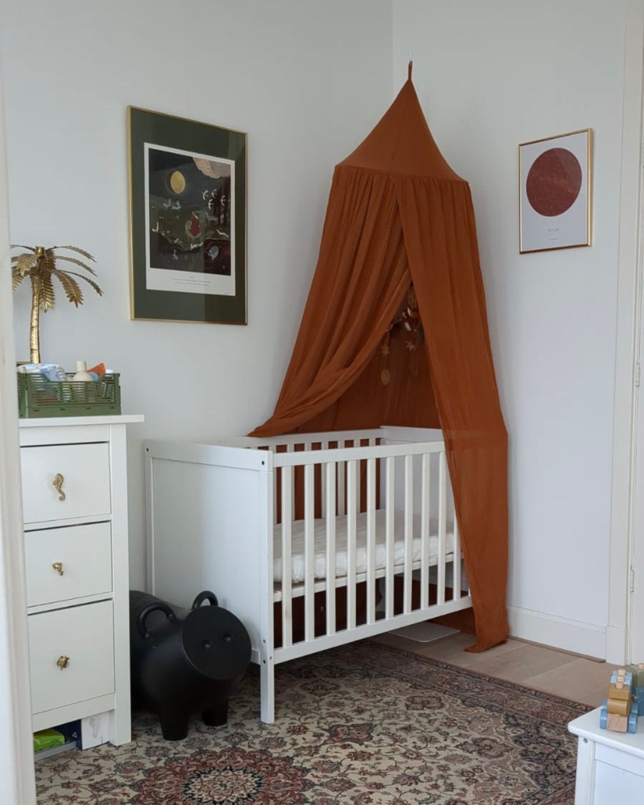 Ledikant (inclusief half open optie), Kinderen en Baby's, Kinderkamer | Complete kinderkamers, Ophalen, Zo goed als nieuw, Jongetje of Meisje