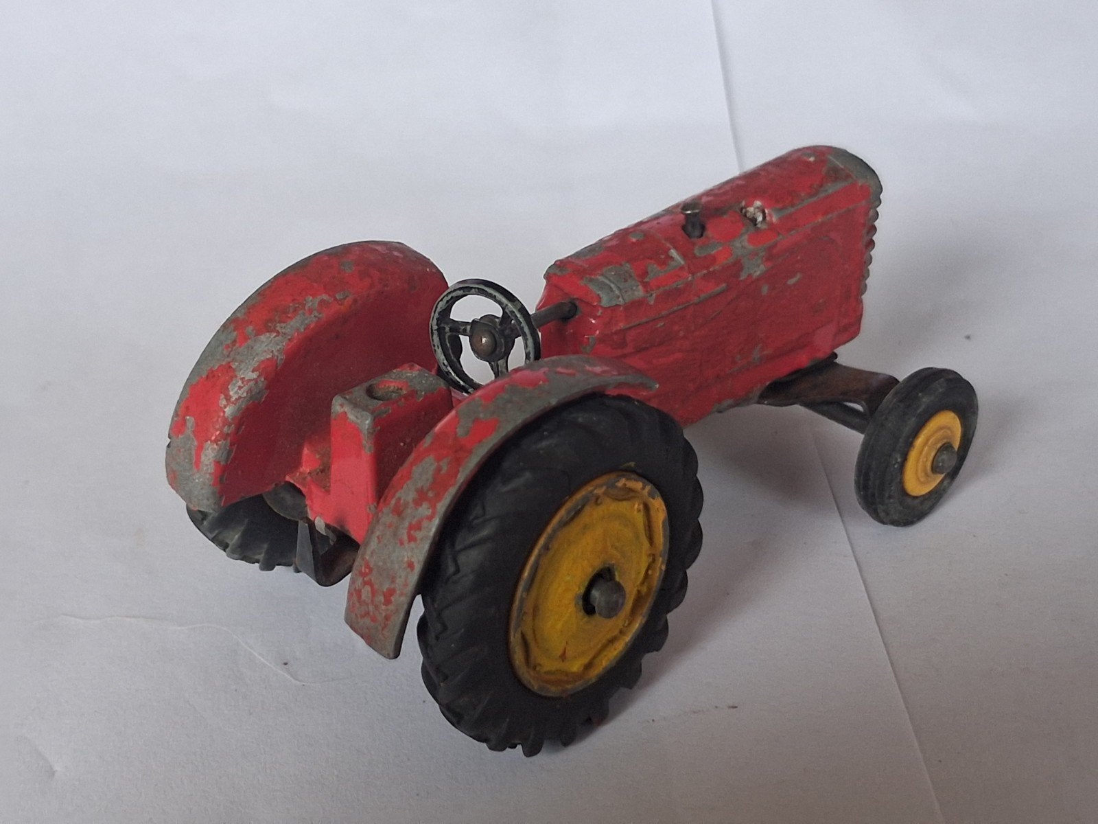 Vintage Dinky Toys Massey-Harris Tractor (Gebruikt), Ophalen of Verzenden, Gebruikt