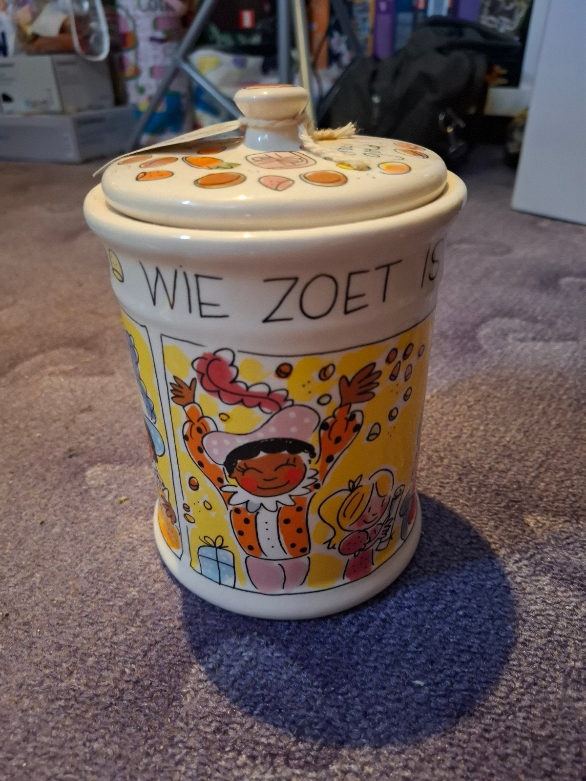Blond Amsterdam pepernotenpot, Ophalen, Overige typen, Nieuw, Aardewerk