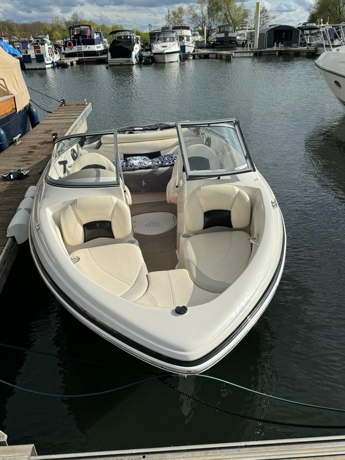 Tracker Marine Tahoe Q5 - Krachtige speedboot, Watersport en Boten, Ophalen, Overige merken, Gebruikt, Binnenboordmotor