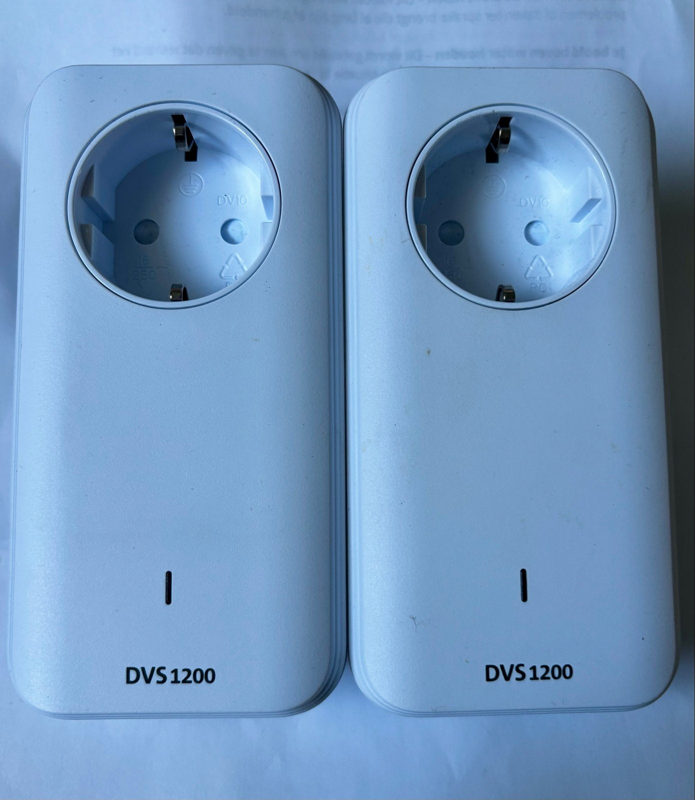 DVS 1200 Powerline Adapters (2 stuks), Computers en Software, Ophalen of Verzenden, Zo goed als nieuw