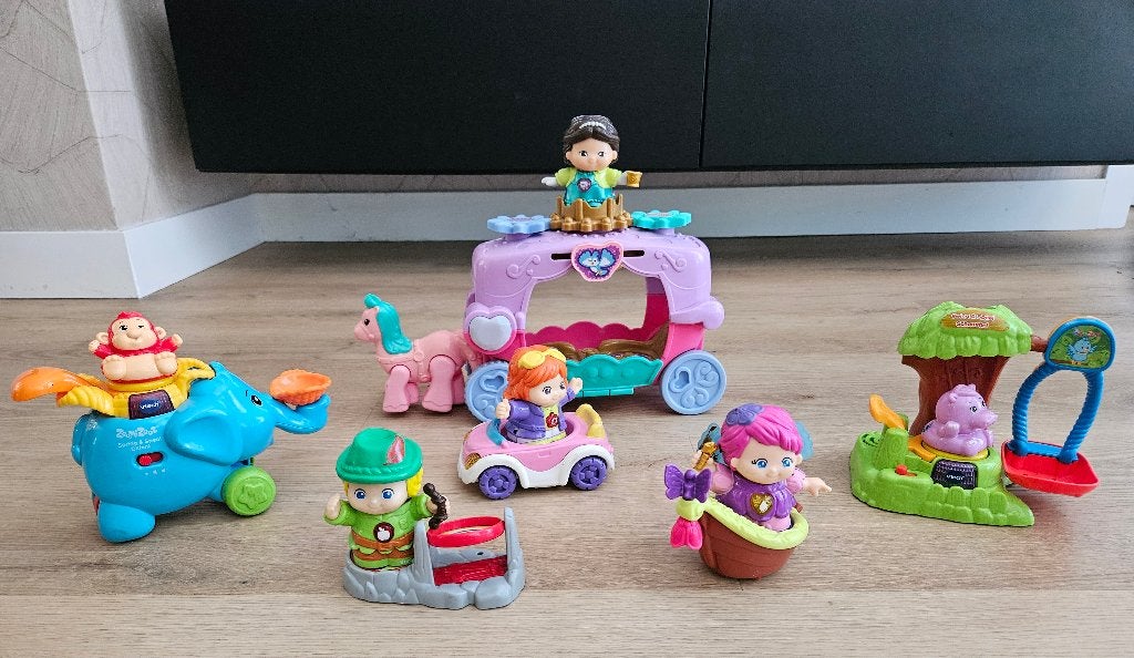 Vrolijke Vriendjes Speelset, Ophalen, Gebruikt, 2 tot 4 jaar