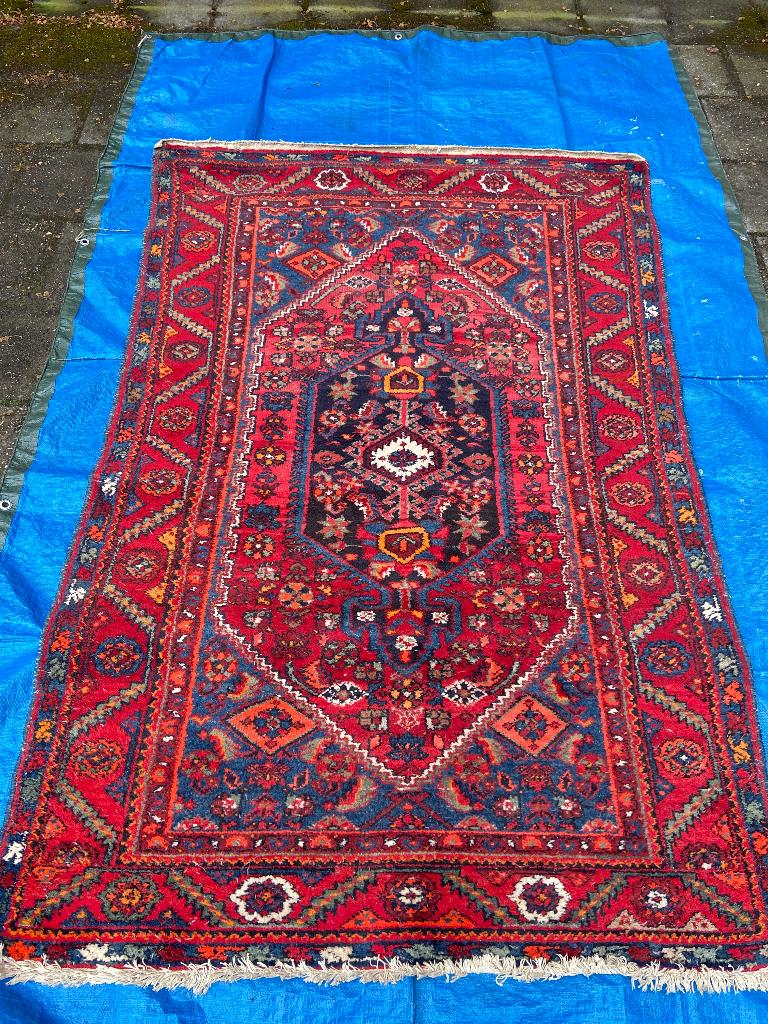 Tapijt vintage, Ophalen, Gebruikt, 100 tot 150 cm, Vintage